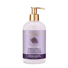 Acondicionador SheaMoisture Strength + Color Care Agua de Arroz Púrpura 13 oz