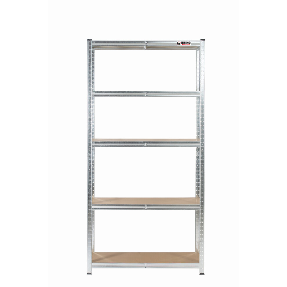 6 Bays|180X90x45cm |Galvanised |Boltless Garage Shelving Unit |1000Kg 5060959810681