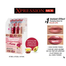 (MLPG03- RoseWood) Absolute New York Lip Plump High-Shine Gloss
