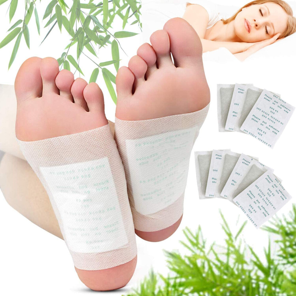 100pcs Detox Foot Pad, Natural Cleansing Foot Pads for Foot Care, Anti-Stress Relief