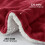 (Double: 150X200 cm) Warm Sherpa Blanket Reversible Red Bed Throw Sofa Mink 2
