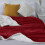 (Double: 150X200 cm) Warm Sherpa Blanket Reversible Red Bed Throw Sofa Mink 3