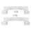 2Pack Ironing Board Hanger,Wall Mounted for Laundry Rooms (White) 2