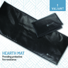 Valiant Fireside Protective Hearth Mat | 98cmx43cm