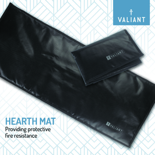 Valiant Valiant Fireside Protective Hearth Mat | 98cmx43cm