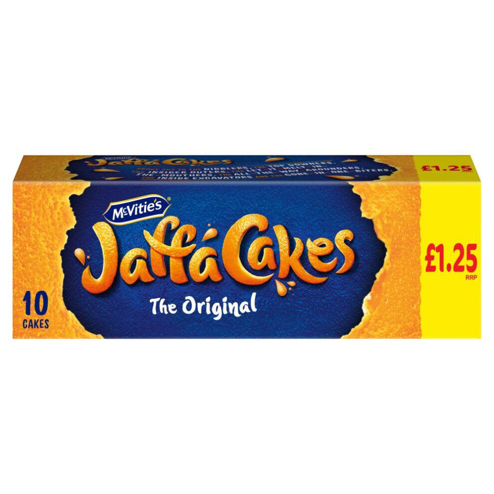 Mcvities Mcvitie's The Original Jaffa Cakes Single 10Pack 110G ( Pack Of 12 )