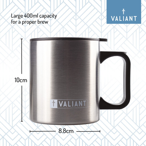 Valiant Valiant Insulated Camping Mug Twin Pack 2