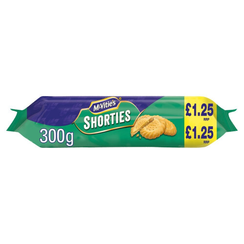 McVities McVitie's Shorties 300g ( pack of 12 )