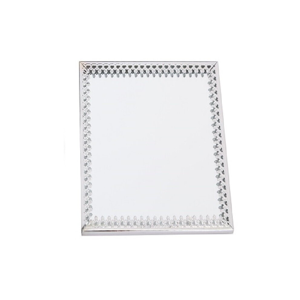 (Square) 10cm Round Or Square Metal Trim Candle Plate