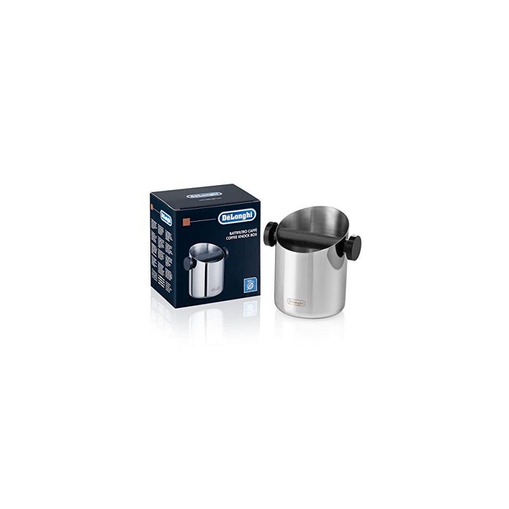 De'Longhi DLSC059 Coffee Knock Box, Stainless Steel