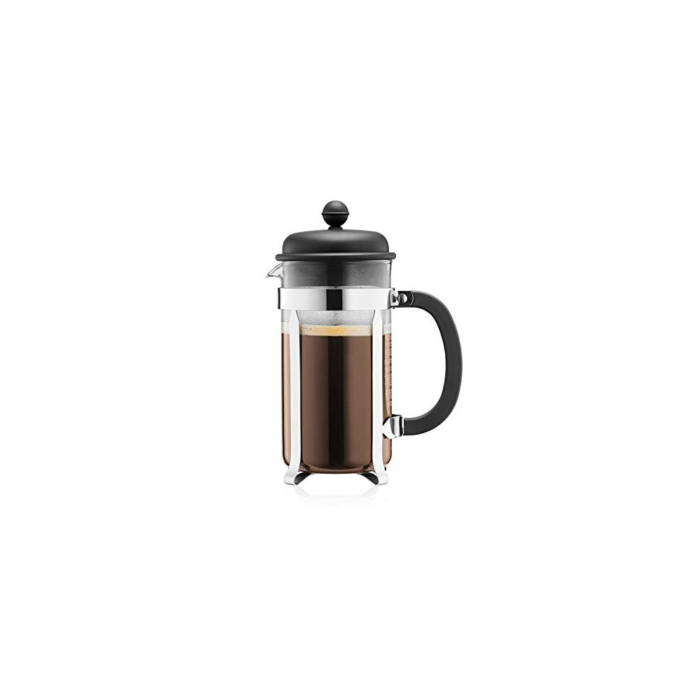 Bodum CAFFETTIERA Coffee Maker, Black, 8 Cup