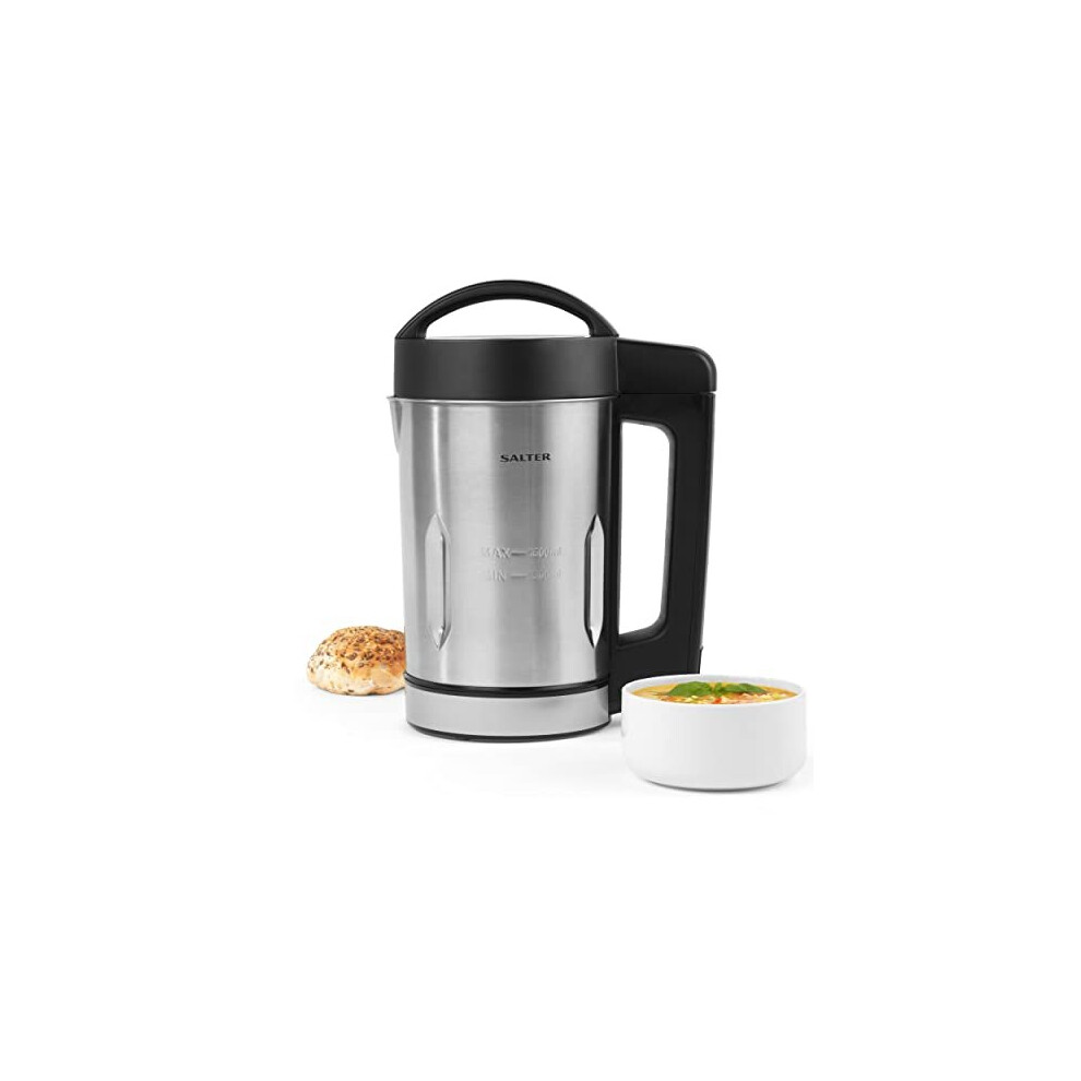 Salter Ek5118v2 Digital Soup Maker - 1.6 Litre Capacity, Family Sized, Smoothies, 5 Settings, Chunky/Smooth Soup, Auto Memory-Function
