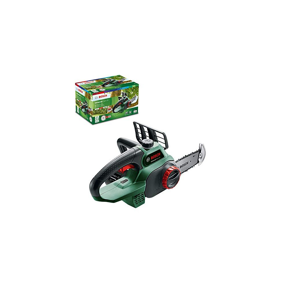 Bosch Cordless Chainsaw UniversalChain 18 (without battery, 18 Volt system, in carton packaging)