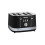 Morphy Richards Morphy Richards 248020 Illumination 4 Slice Toaster, Black 2