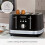 Morphy Richards Morphy Richards 248020 Illumination 4 Slice Toaster, Black 8