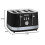 Morphy Richards Morphy Richards 248020 Illumination 4 Slice Toaster, Black 3
