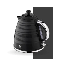 Swan SK31050BN, Symphony 1.7 Litre Jug Kettle with Rapid Boil, 3000 Watts, Black