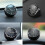 Car Clock Ornaments Air Vents Outlet Clip Dashboard Time Display Clock 3