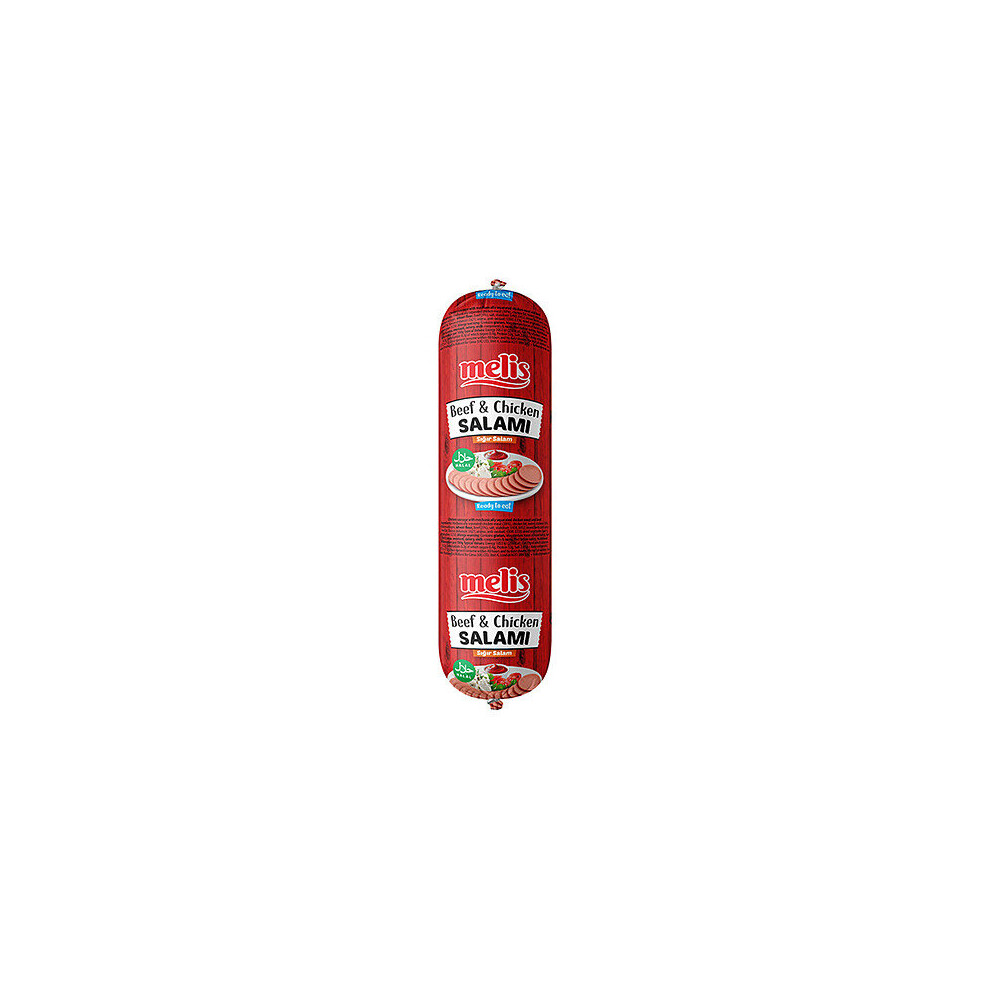 Melis Beef & Chicken Salami 500G ( Pack Of 10 )