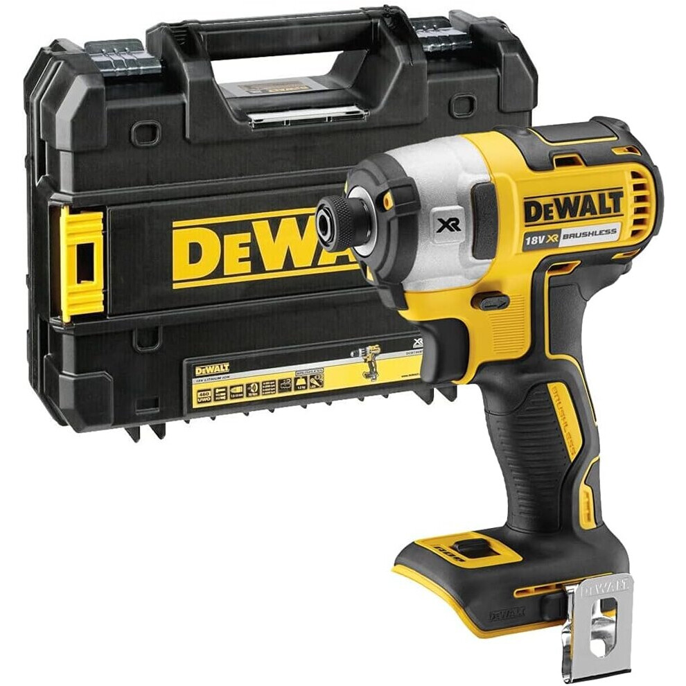 Dewalt DCF887NT 18V XR Li-Ion Brushless Impact Driver Body with Tstak Carry Case