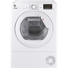 HLEC10DE 10kg Condenser Tumble Dryer Aquavision White | Sensor Dry, NFC & One Touch Tech