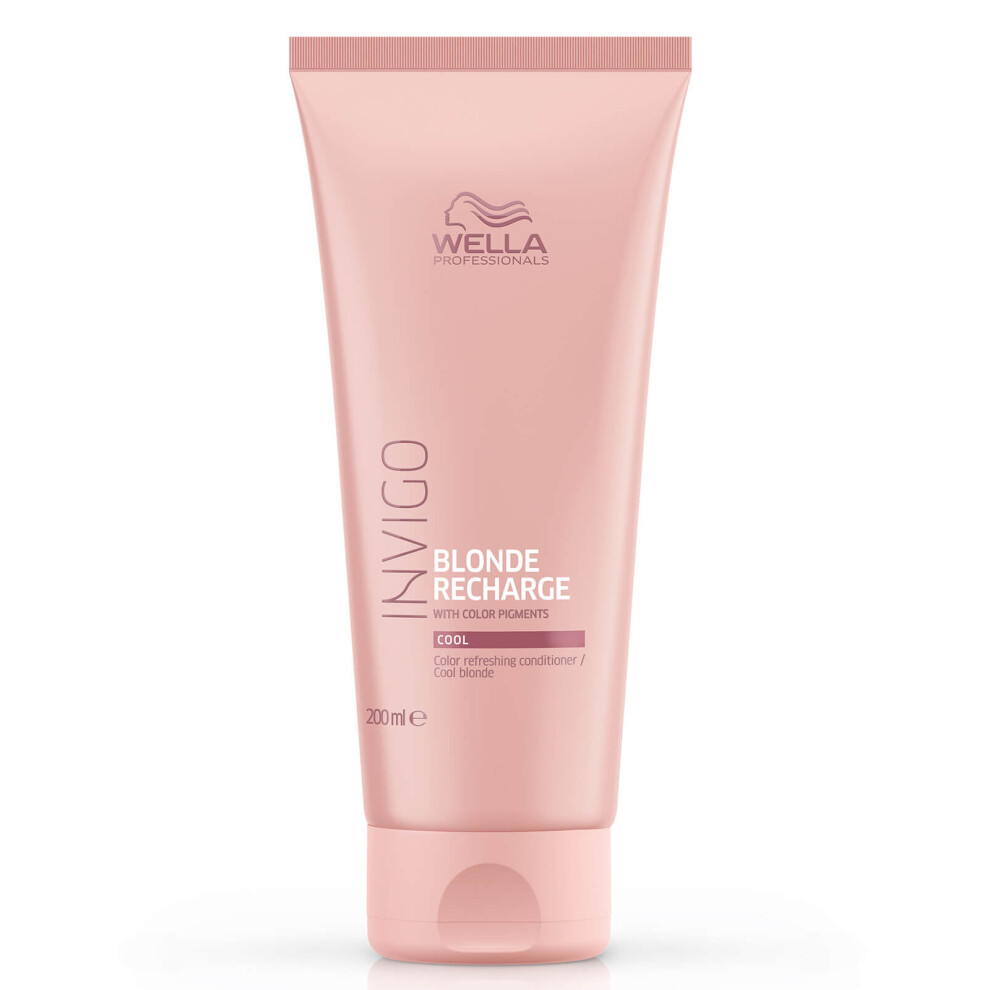 Wella Invigo Blonde Recharge Cool Blonde Color Refreshing Conditioner 200Ml
