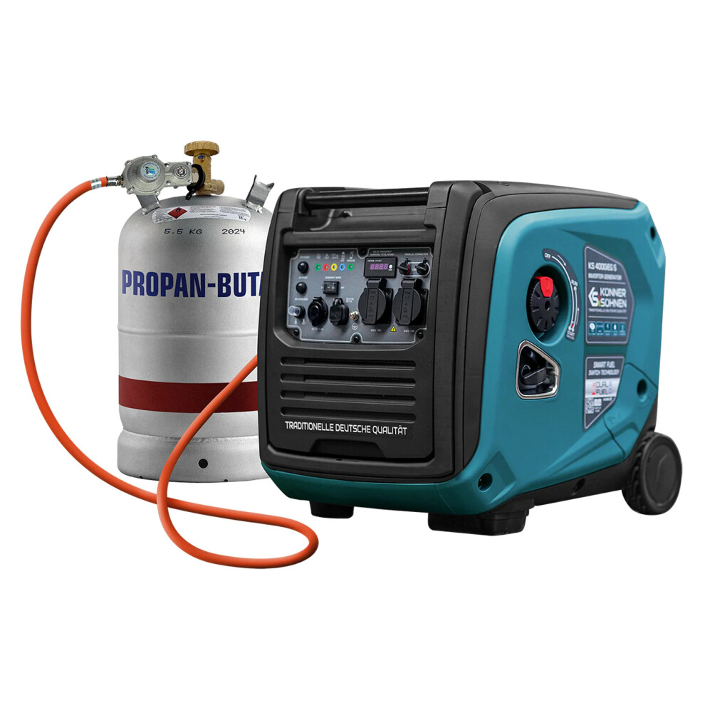 KÃ¶nner&SÃ¶hnen KS 4000iEGS portable LPG/petrol inverter generator Max 4KW