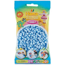 Hama Bügelperlen - Standard MIDI (Ø5 mm) Blau Glacier - Beutel mit 1000 Stück