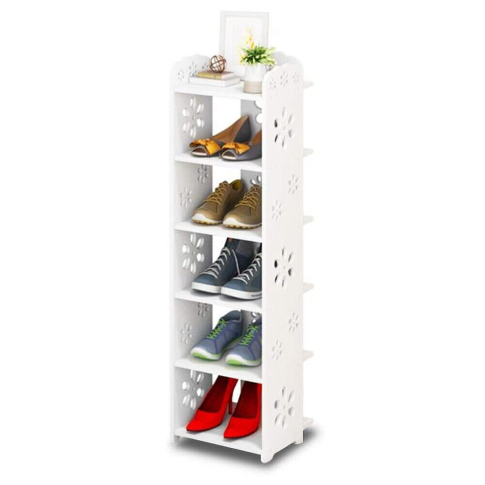 (6 Tier) 5/6/7/8 Tier Wood Shoe Rack Storage Shelf Cabinet Organiser-image-OPC-PCD8FQT-NEW