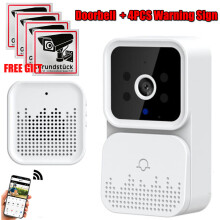 M6 Wireless Smart Doorbell Ring WiFi Door Bell Intercom Video Camera