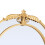 Living And Home Vintage Gold Frame Arch Floor Mirror 6