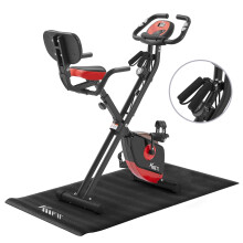 KM-Fit exercise bike, fitness bike, foldable fitness bike, up to 100 kg