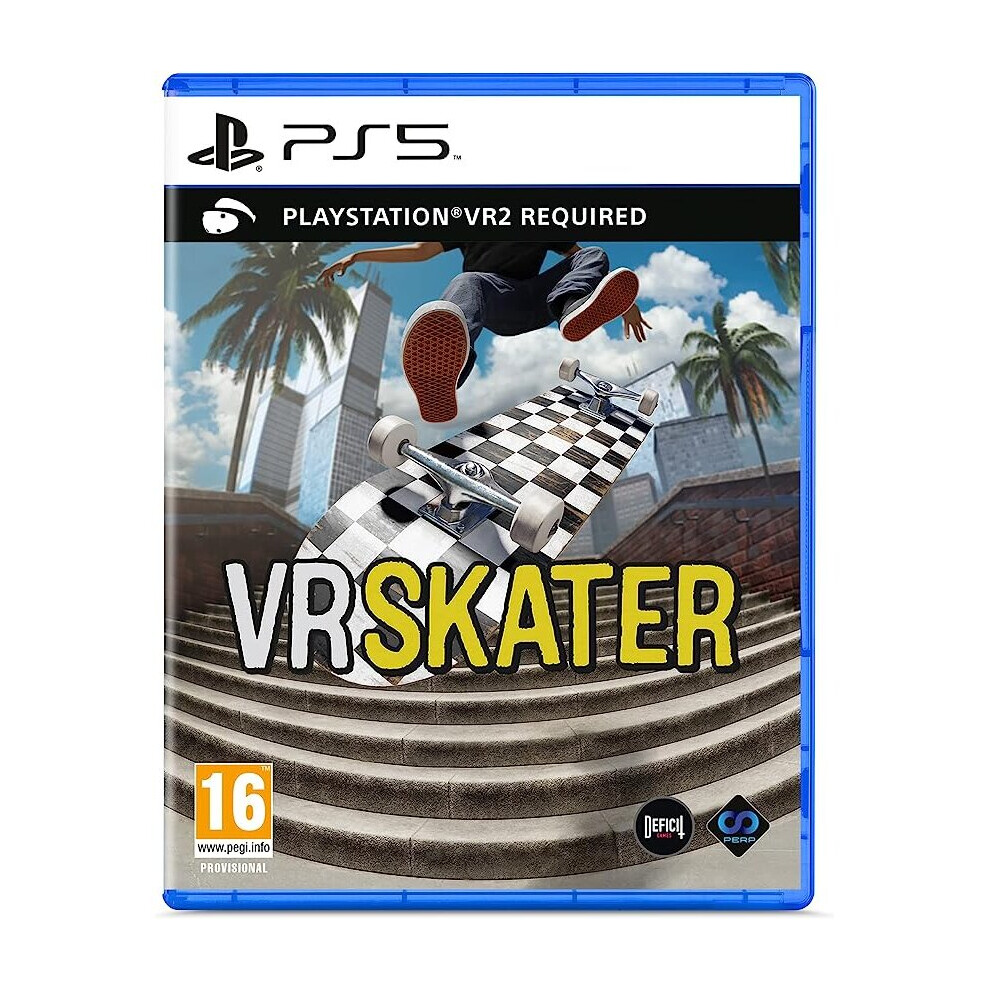 Vr Skater Psvr2 (Ps5): Immersive Vr Skateboarding Across 7 Urban Environments, Mega Ramp & Customization Shop 5061005780200