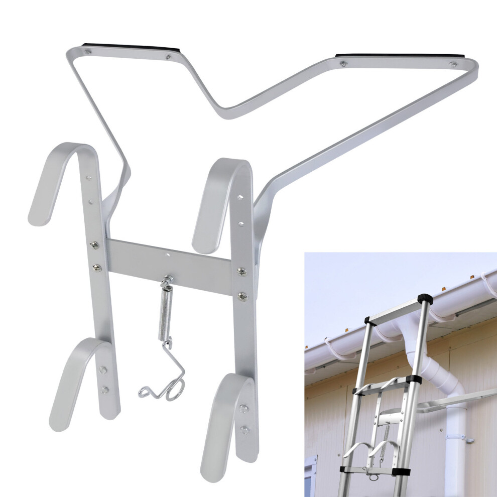 V-Shaped Ladder Stand Off Bracket Ladder Stay Use on Corners Universal Down Pipe Stand Off Ladder Accessory Fits for Most Ladders