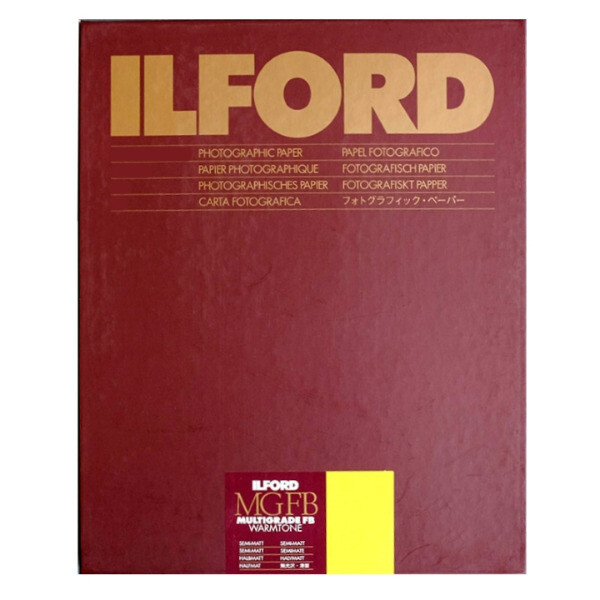 Papier Photo ILFORD Multigrade IV RC FB Brillant 8x10, 73 Feuilles, Occasion