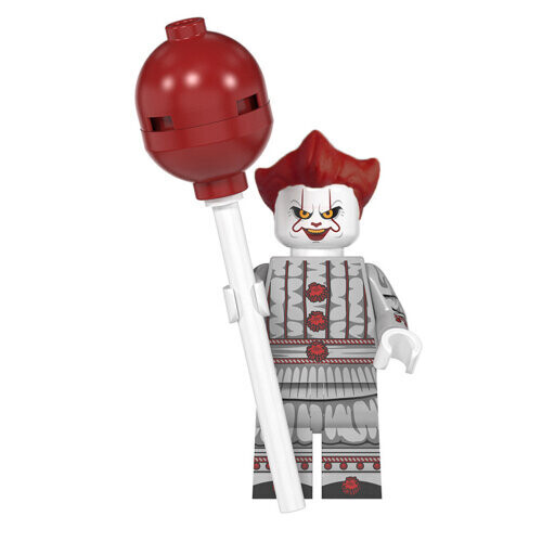 8Pcs Jack The Exorcist Sally Pennywise Hellraiser Minifigure Assembling Building Blocks  Toys 1
