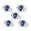 Lowenergie (322_pk5) Flow Regulator For Any Shower Hose Option 1