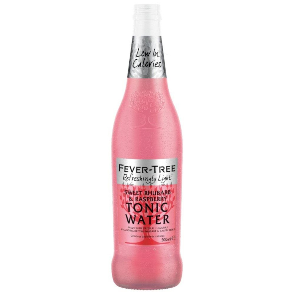 Fever-Tree Sweet Rhubarb & Raspberry Tonic Water 24x200ml