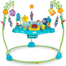 Baby Einstein, Ocean Explorers Curiosity Cove 2-in-1 Educational Activity Jumper and Floor Toy, Ages 6-12 Months