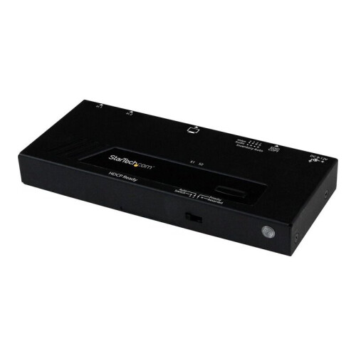 StarTech.com StarTech.com 2 Port HDMI Switch w/ Automatic and Priority Switching - 2 In 1 Out HDMI Selector with Automatic Priority S