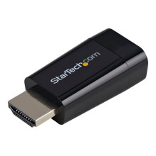 StarTech.com Compact HDMI to VGA Adapter Converter - Ideal for Chromebooks Ultrabooks & Laptops - 1920x1200/1080p - vide