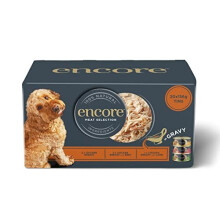 Encore 100% Natural Wet Dog Food, Grain Free, Multipack Meat Selection in 156g (Pack of 20)