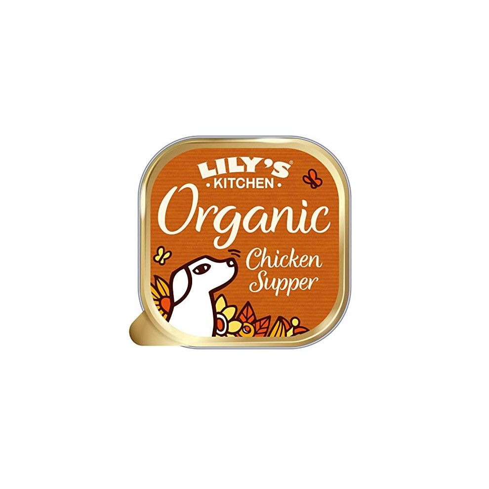 Lily's Kitchen Adult Chicken Supper Organic Wet Dog Food (11 x 150 g)