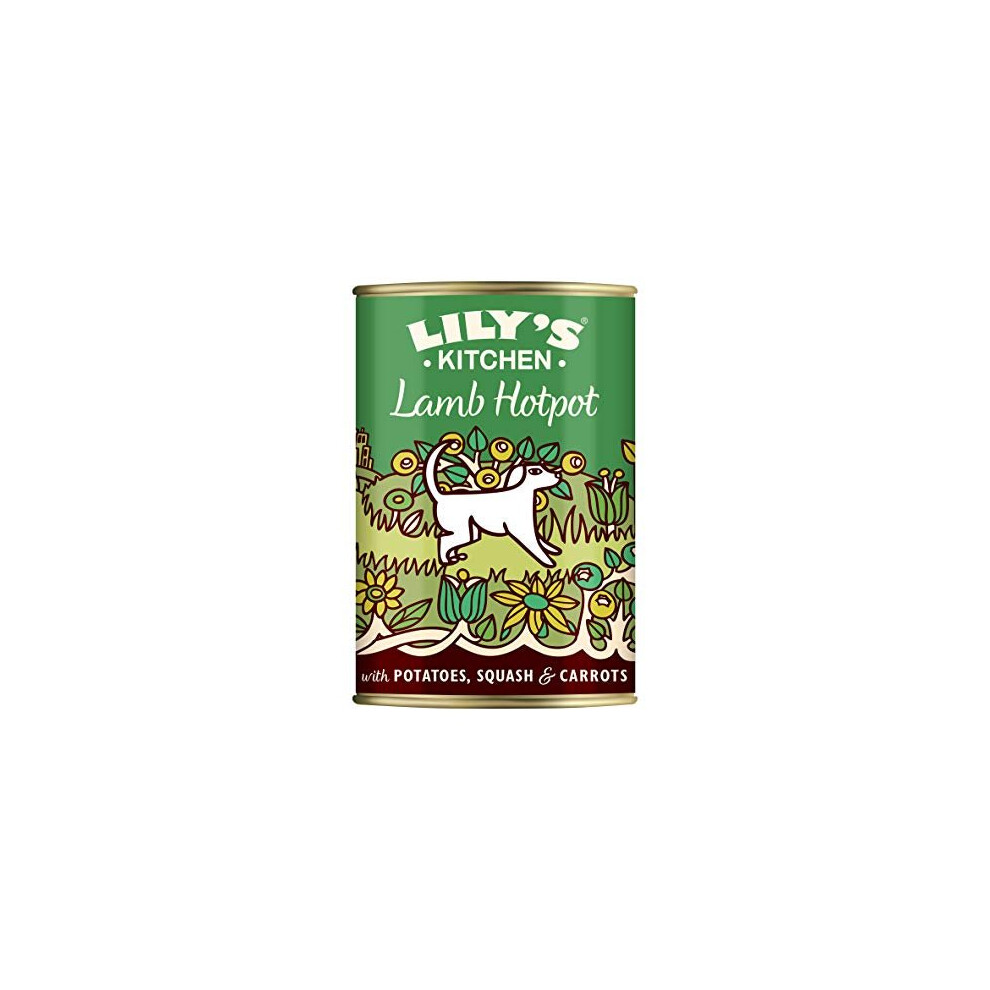 Lily's Kitchen Lamb Hotpot - Natural Complete Adult Wet Dog Food (6 X 400G) Grain