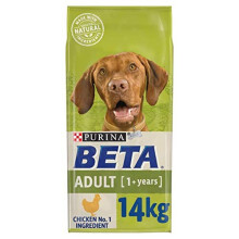 Beta Adult Dry Dog Food Chicken 1 x 14kg Pack
