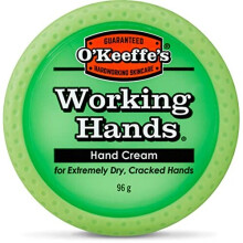 O?Keeffe?s Working Hands, 96g Jar - Hand Cream for Extremely Dry, Cracked Hands | Instantly Boosts Moisture Levels, Creates a Protective Layer &