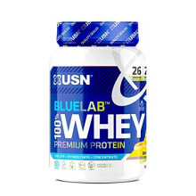 USN Blue Lab Whey Protein Powder: Banana - Whey Protein 908g - Post-Workout - Whey Isolate - Muscle Building Powder Supplement With Added BCAAs