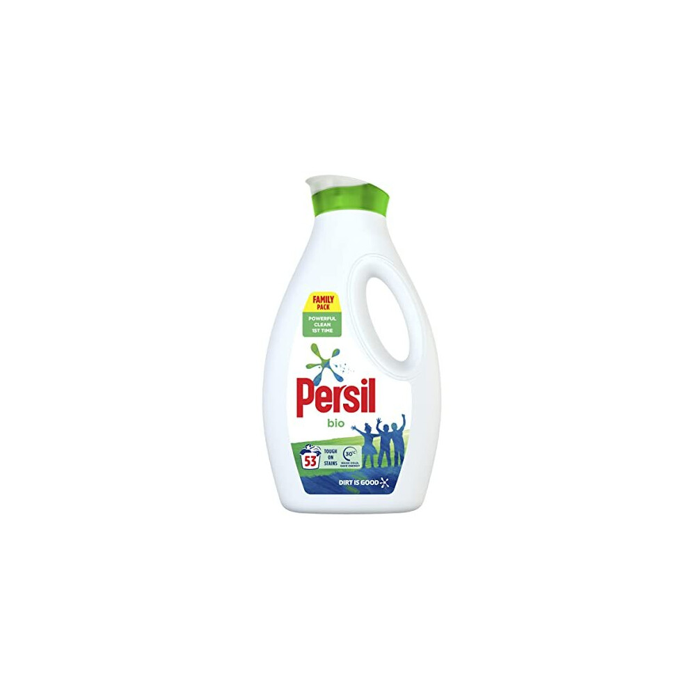 New Persil Bio Laundry Washing Liquid Detergent, 1.43L