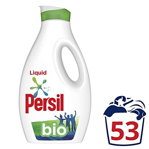 Persil Persil Bio Laundry Washing Liquid Detergent, 1.43L 1