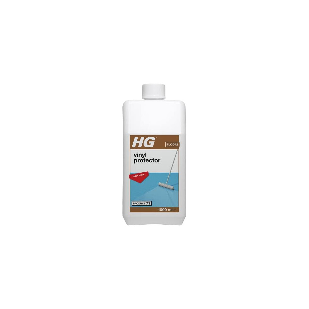 HG Vinyl Protector, Protective Coating Gloss Finish Glass Polish for Artificial Flooring, Protects Against Wear & Tear, Scratches & Damage, Non Slip